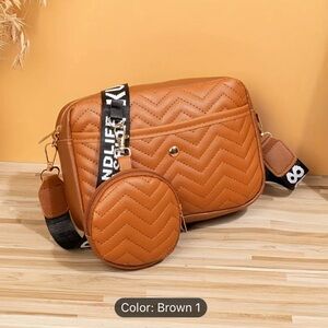 Luxury Polylines Quilted Bag